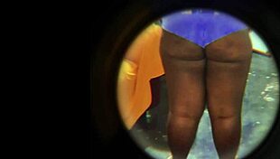 Hidden Camera Catches Religious Neighbor's Huge Ass In Homemade Latina Scene!