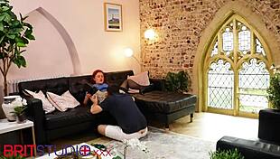 Essex nurse gets her cunt eaten and sucks cock intensely