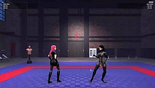 femdom lesbian scene with dominant control