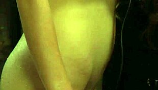 busty lesbian slave oiled and touched