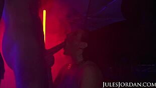 jules jordan - dark seduction angela white fucks under neon lights at night 😈