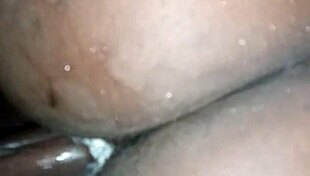 Ebony Ass Continues Fucking After Cumshot