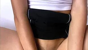 petite big tits girl gets missionary pounding after school