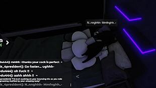 Roblox adventure with a mysterious succubus encounter