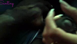 Wife Flashes Huge Cock in Car