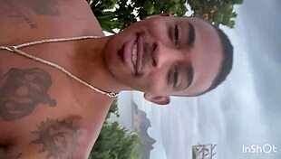 I pounded that slut's tight ass hard on the rocks at arpoador beach in public pov full