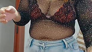 Doing a live stream with shorts stuffed in the ass