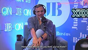 8 orgasms from migrant essence latina with big ass ends deepthroating on juan bustos podcast