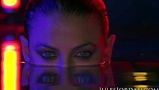 jules jordan - dark seduction angela white fucks under neon lights at night 😈
