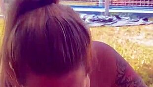 In The Park She Swallows My Cum Always