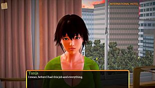 Big ass teen plays intriguing family game with redhead