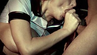 Lisa Rose Takes Double Penetration In The Alley