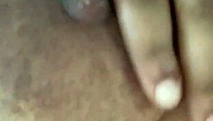 Intensely Sucking On My Big Natural Tits