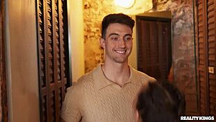 Getting playful at the laundromat with reality kings.