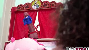 pigtail cutie pixie small 18+ meets puppet master for intriguing roleplay session