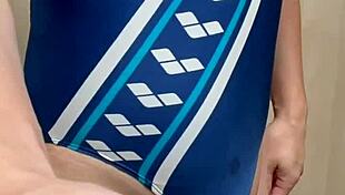 Teen In Various Costumes Poses Anal