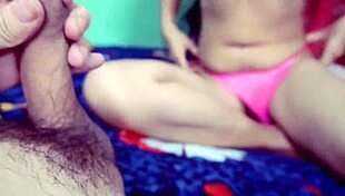 couple's intimate close-up session with boyfriend