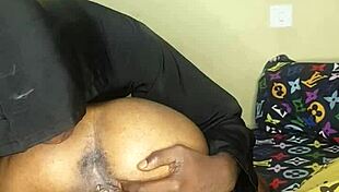 Ebony Can't Resist Temptation