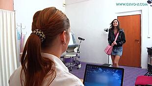 katia 19 visits her gynecologist