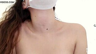 melina bloom fucks neighbor during quarantine, cums three times