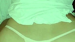 Doggystyle double penetration with sexy filipina vibrator and dick