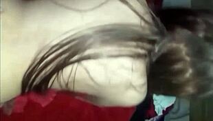 Stepsister begs for cum inside at school