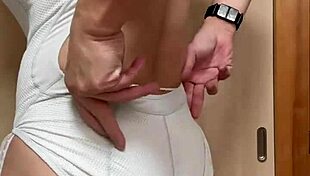 Teen In Various Costumes Poses Anal