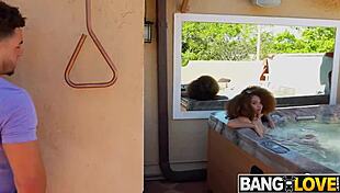 spying on cecilia lion leads to doggystyle