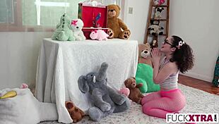 pigtail cutie pixie small 18+ meets puppet master for intriguing roleplay session