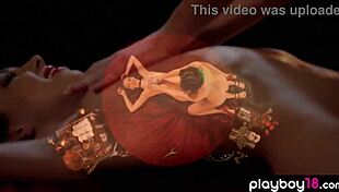 audrey royal, sexy BRUNETTE, wants SENSUAL massage in lingerie