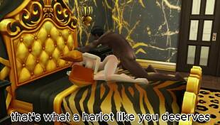 Curvy Redhead Getting Railed By A Huge Cock Black Man