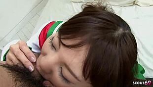 Small japanese teen tricked to multiple creampie group sex by classmate in uncensored jav porn