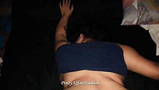 Stepbrother Eats Stepsister's Creamy Pussy and Fucks Her from Behind in Doggystyle