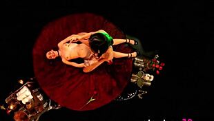 audrey royal, sexy BRUNETTE, wants SENSUAL massage in lingerie