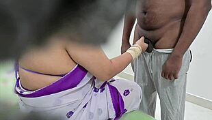 Indian bhabhi jerks neighbor's dick
