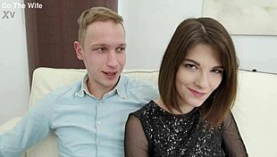 Petite Wife Sara Bell Filled with BBC Seed