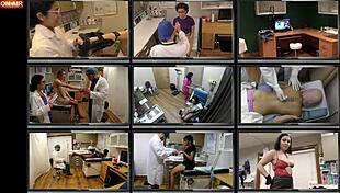 lenna lux gets caught in a gyno exam on spy cam at tampa university