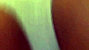 ebony girl dances close in little panties