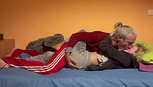 Multi -orgasmic wife enjoying unexpected homemade sex - she has three orgasms