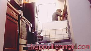 girl ignores you cleaning the kitchen giantess recording