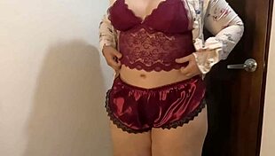 My BBW Stepmom Soraya Strips Naked For My Friend's Camera!