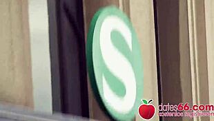 Sophie Logan Blonde Milf Fucked On Stairs