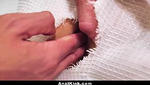 Stepson fucks busty stepmom natasha nice in shower with anal doggystyle