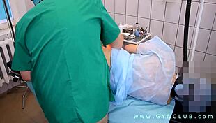 lustful doctor fucks a girl on the table