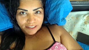 Nicoly Mattos in Forbidden Video Call Takes Cum in Pussy and Plays with It Dripping from Hairy Pussy Until Orgasm