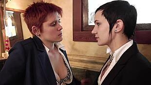 nikki explores sensual lesbian licks and pussy dives