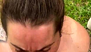 why am i sucking this dick outdoors with lechita?