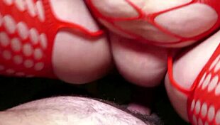 Lady in red fucks and talks dirty 😏