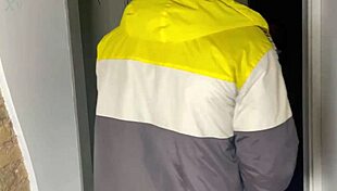 Hot Brunette Takes Cock