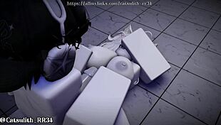 Intense Bathroom Sex Session With Cowgirl Riding